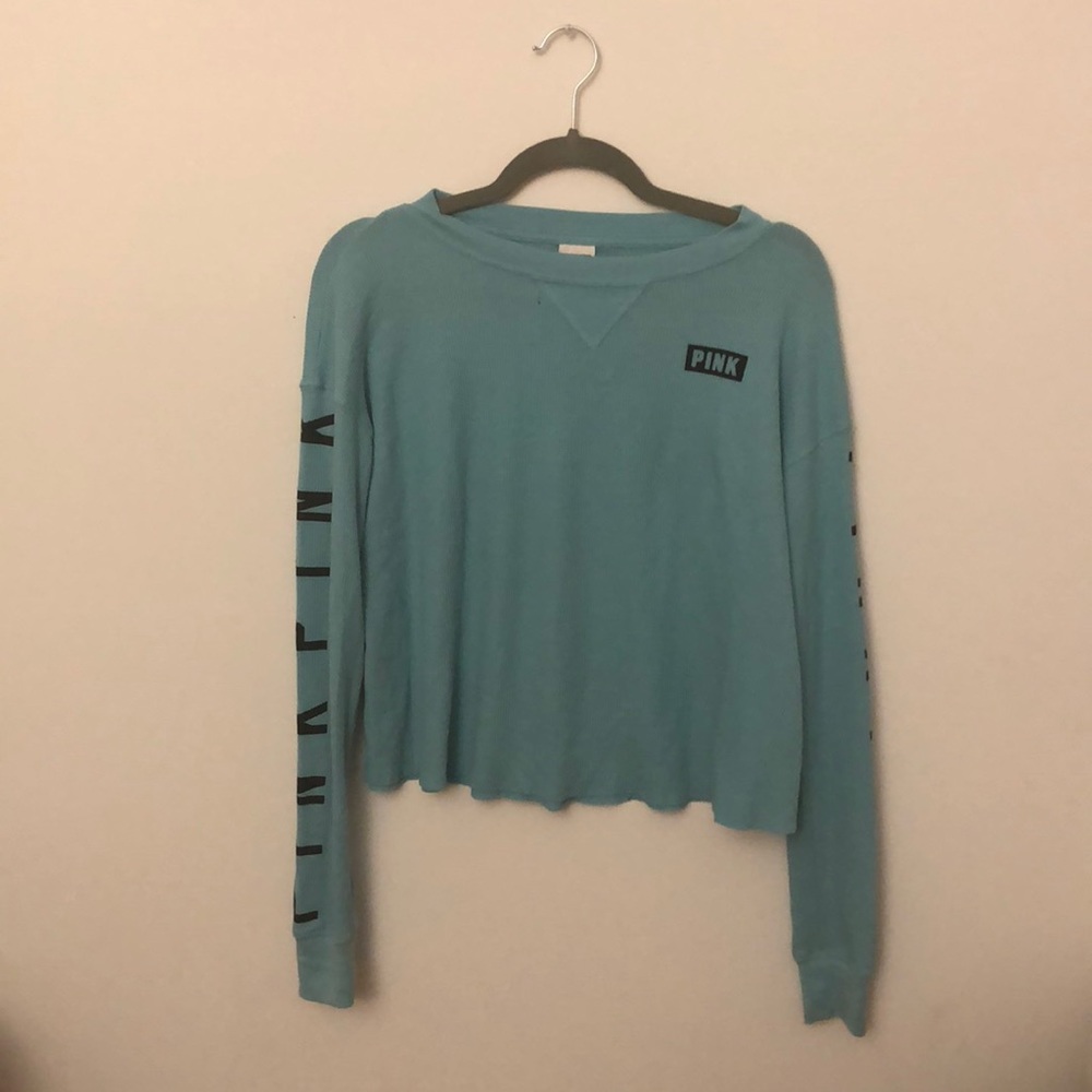 PINK Waffle T